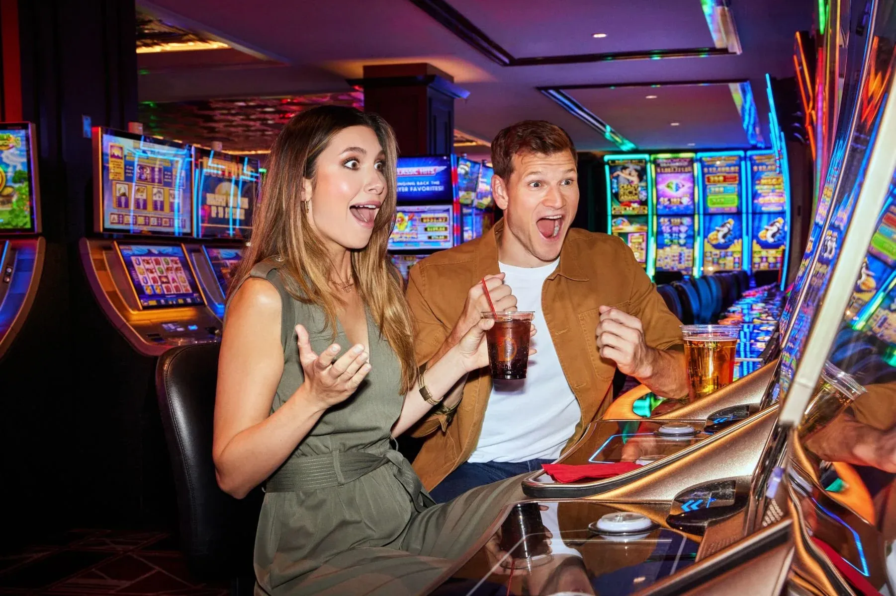 Casino atmosphere visual